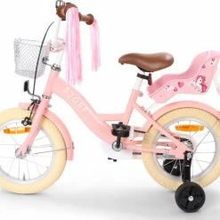 SJOEF Dolly Meisjesfiets 14 Inch - Roze -Windgoo Shop 550x461 6