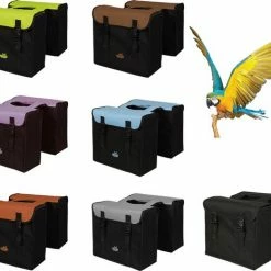 Dubbele Greenlands Fietstas - Zwart -Windgoo Shop 550x466