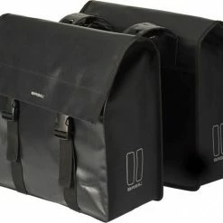 Basil Urban Load Dubbele Fietstas - Zwart - 48 Liter -Windgoo Shop 550x467 1