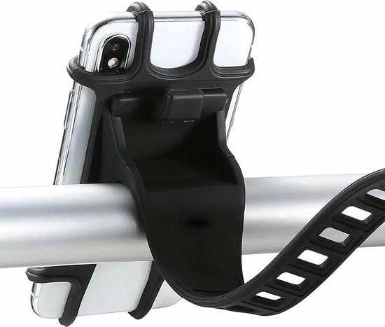 Eldur® Universele Telefoonhouder Fiets - 4 Tot 6.5 Inch - Zwart - Smartphone Telefoonhouder 4 Eldur® Universele Telefoonhouder Fiets - 4 Tot 6.5 Inch - Zwart - Smartphone Telefoonhouder - Afbeelding 4