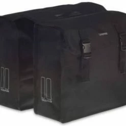 Basil Mara XL Dubbele Fietstas - Zwart - 35 Liter -Windgoo Shop 550x468 2