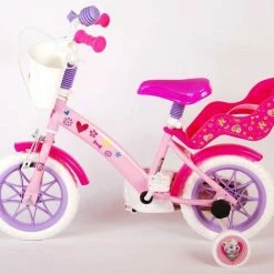 Volare Paw Patrol Kinderfiets - Meiden - 12 Inch - Roze - Doortrapper -Windgoo Shop 550x470 4