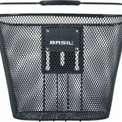 Basil Bremen BE - Fietsmand - Inclusief Systeem - Voorop - Zwart -Windgoo Shop 550x470 7