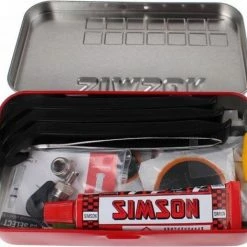 Simson Bandenreparatieset - Bandenplakset Compleet - Type Select T.b.v. Fiets - 23 Delig -Windgoo Shop 550x471 2