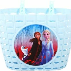 Disney Frozen 2 Plastic Mandje Meisjes Licht Blauw