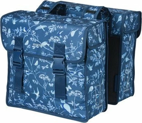 Basil Wanderlust Dubbele Fietstas - Blauw - 35 Liter 1 Basil Wanderlust Dubbele Fietstas - Blauw - 35 Liter