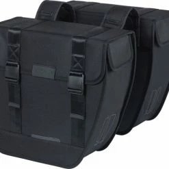 Basil Tour Dubbele Fietstas - 28 Liter - Zwart -Windgoo Shop 550x478 6