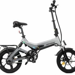 Merkloos Hitway 14F005 Elektrische Fiets Opvouwbaar | 250W Motor | 7.5Ah | 16" | Grijs / Zwart -Windgoo Shop 550x482 8