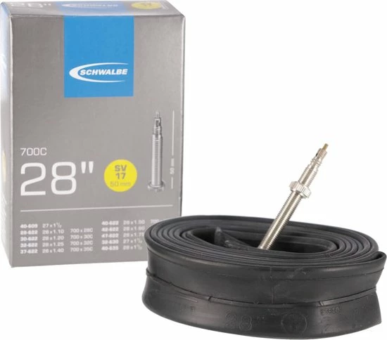 Schwalbe Binnenband Sv17 28 Inch (28/47-622/635) Sv 50 Mm 9 Schwalbe Binnenband Sv17 28 Inch (28/47-622/635) Sv 50 Mm - Afbeelding 9