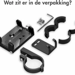 IMoshion Telefoonhouder Fiets - GSM Houder Fiets - Telefoonhouder Motor & Scooter - Universeel - Zwart 22 IMoshion Telefoonhouder Fiets - GSM Houder Fiets - Telefoonhouder Motor & Scooter - Universeel - Zwart -Windgoo Shop 550x485 3