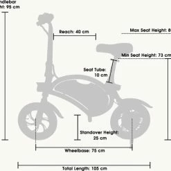 Wind-goo Windgoo - B3 Elektrische Long-Range E-Bike Met Trappers - E-bike - 25Km / H - Zwart -Windgoo Shop 550x491