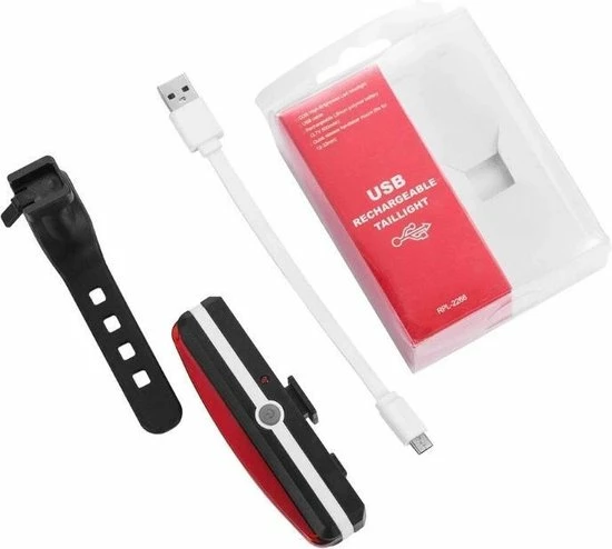 Merkloos LED Fiets Achterlicht USB Oplaadbare - Marktleider 110 Lumen Helderheid - IP65 Waterbestendig - Supersnel Installatie - Horizontaal Of Verticaal - Voor Zadel, Zadelpen Of Helm 6 Merkloos LED Fiets Achterlicht USB Oplaadbare - Marktleider 110 Lumen Helderheid - IP65 Waterbestendig - Supersnel Installatie - Horizontaal Of Verticaal - Voor Zadel, Zadelpen Of Helm - Afbeelding 6