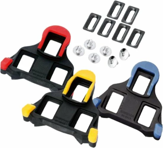 Shimano SPD-SL Schoenplaatje - Geel 3 Shimano SPD-SL Schoenplaatje - Geel - Afbeelding 3