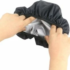 FSW-Products - 1 Stuk - Zadelhoes - Dubbelzijdige Coating - Waterdichte Zadelhoes - Fietszadelhoes - Zadeldekje - Zadeldek - Regenhoes - Cover Voor Zadel Tegen Regen - Zadelhoesbescherming - Regenhoes Zadel - Fietsaccessoires - Zwart - Zadelcover -Windgoo Shop 550x502 5