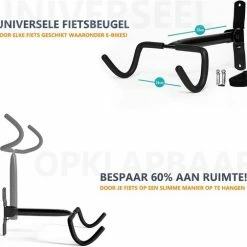 Live Deals Fiets Ophangsysteem | Fietshaak | Muurbeugel | Ophangbeugel | Fietsbeugel | Fietsenrek | 25 KG 11 Live Deals Fiets Ophangsysteem | Fietshaak | Muurbeugel | Ophangbeugel | Fietsbeugel | Fietsenrek | 25 KG -Windgoo Shop 550x505 5