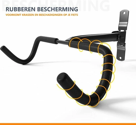 Live Deals Fiets Ophangsysteem | Fietshaak | Muurbeugel | Ophangbeugel | Fietsbeugel | Fietsenrek | 25 KG 8 Live Deals Fiets Ophangsysteem | Fietshaak | Muurbeugel | Ophangbeugel | Fietsbeugel | Fietsenrek | 25 KG - Afbeelding 8
