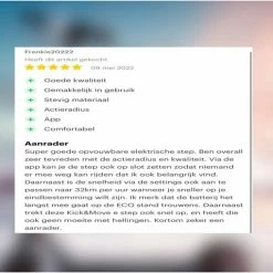 Kick&Move - Elektrische Step - E Scooter - Anti Lek Banden - 32 Km/u - App - LED Verlichting - Cruise Control - Schokbestendige Wielen - Anti Diefstal Optie 32 Kick&Move - Elektrische Step - E Scooter - Anti Lek Banden - 32 Km/u - App - LED Verlichting - Cruise Control - Schokbestendige Wielen - Anti Diefstal Optie -Windgoo Shop 550x510