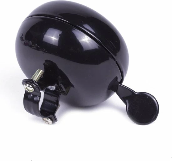 Benson Fietsbel Ding - Dong Groot Zwart 80 Mm 1 Benson Fietsbel Ding - Dong Groot Zwart 80 Mm