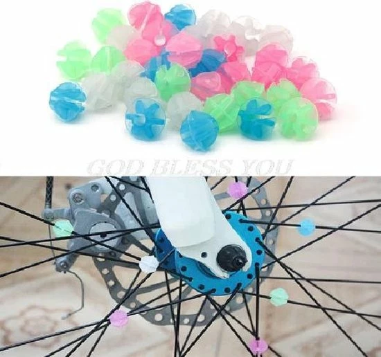 Akyol Fiets Spaakkralen 36 Stuks - Glow In The Dark - Spaakkralen - - Fietskraal Kinderfiets -spaakkralen Voor Een Kinderfiets- Spaakkralen Kinderen- Fietskralen -fietskralen Kind -spaakkraal Kinderen - Gekleurde Spaak Kralen- 4 Akyol Fiets Spaakkralen 36 Stuks - Glow In The Dark - Spaakkralen - - Fietskraal Kinderfiets -spaakkralen Voor Een Kinderfiets- Spaakkralen Kinderen- Fietskralen -fietskralen Kind -spaakkraal Kinderen - Gekleurde Spaak Kralen- - Afbeelding 4