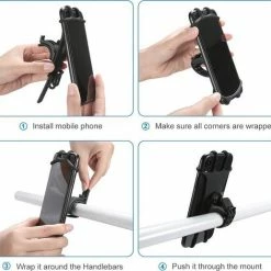 GS-T Telefoonhouder Fiets | Mobielhouder Fiets | Smartphone Houder Fiets | Fietshouder | -Windgoo Shop 550x517 2