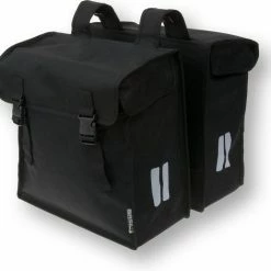 Basil Mara XXL Dubbele Fietstas - Zwart - 46 Liter -Windgoo Shop 550x517 4