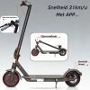 Stay-on Aovo M365 Pro | Elektrische Step | 350w |10.5ah! |31km/h! | Bereik 30/35km | Met APP |