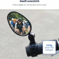 Merkloos Fietsspiegel - Set Van 2 - EBike Fiets Spiegel - Verstelbaar - Achteruitkijkspiegel Fiets - Links En Rechts - Extra Voordelig -Windgoo Shop 550x518 9