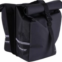 Ekostar Dubbele Fietstas - Rolltop - Waterbestendig - 46 L - Zwart 30 Ekostar Dubbele Fietstas - Rolltop - Waterbestendig - 46 L - Zwart -Windgoo Shop 550x519 1