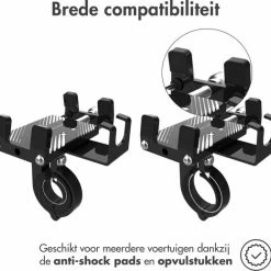 IMoshion Telefoonhouder Fiets - GSM Houder Fiets - Telefoonhouder Motor & Scooter - Universeel - Zwart 17 IMoshion Telefoonhouder Fiets - GSM Houder Fiets - Telefoonhouder Motor & Scooter - Universeel - Zwart -Windgoo Shop 550x519 11