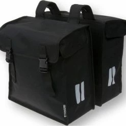 Basil Mara XL Dubbele Fietstas - Zwart - 35 Liter -Windgoo Shop 550x520