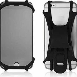 Case2go - Universele Telefoonhouder Fiets - 4 Tot 6.5 Inch - Zwart -Windgoo Shop 550x522