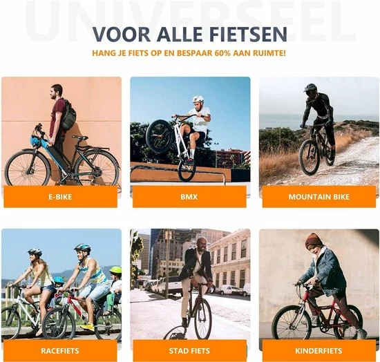 Live Deals Fiets Ophangsysteem | Fietshaak | Muurbeugel | Ophangbeugel | Fietsbeugel | Fietsenrek | 25 KG 6 Live Deals Fiets Ophangsysteem | Fietshaak | Muurbeugel | Ophangbeugel | Fietsbeugel | Fietsenrek | 25 KG - Afbeelding 6