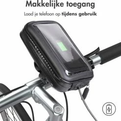 IMoshion Telefoonhouder Fiets - GSM Houder Fiets - Telefoonhouder Fiets Waterdicht - 360° Rotatie - Universeel -Windgoo Shop 550x526 7
