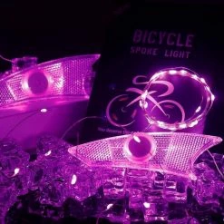 BOTC LED Spaakverlichting - Fiets Licht - Lichtsnoer Fietswiel - 20 Leds - 2meter - 1 Fietswiel - Roze 12 BOTC LED Spaakverlichting - Fiets Licht - Lichtsnoer Fietswiel - 20 Leds - 2meter - 1 Fietswiel - Roze -Windgoo Shop 550x527 4
