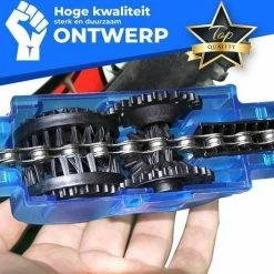 Merkloos Fietsketting Reiniger - Ketting Schoonmaken - Kettingborstel - Fiets Schoonmaak Set - Ontvetter Fiets - Kettingreiniger - Fietsketting Smeermiddel - Fiets Accessoires - Fietsgereedschap - Cadeau Voor Man -Vrouwen- Sinterklaas Cadeautjes -Windgoo Shop 550x528 5