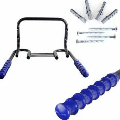 Merkloos Decopatent Fiets Ophangsysteem Voor 2 Fietsen - Fietsenrek - Legplank Voor Helm - Fietshaak - Muurbeugel Fiets - Wandmontage -Windgoo Shop 550x528 8