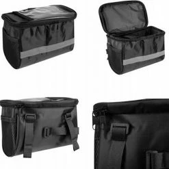 Fietstas - Stuurtas - Afneembaar Fiets Tas - Waterdicht - Reflecterend - Compact - Rheme 22 Fietstas - Stuurtas - Afneembaar Fiets Tas - Waterdicht - Reflecterend - Compact - Rheme -Windgoo Shop 550x531 6