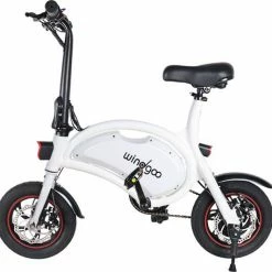 Wind-goo Windgoo - B3 Elektrische Long-Range E-Bike Met Trappers - E-bike - 25Km / H - Wit