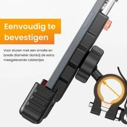 R2B Robuuste Telefoonhouder Fiets Met 360 Graden Rotatie - Gsm Houder - Ook Voor Scooter En Motor - Accessoires - Model "Delft" -Windgoo Shop 550x533 3