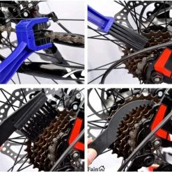 Fain Fietsketting Reiniger Set 6 Delig Fietsketting Onderhoud Fietsketting Borstel - Fietsgereedschap Kettingscherm Schrobber Fietsketting Ontvetter Ketting Schoonmaken Fiets Multitool -Windgoo Shop 550x534 1
