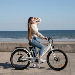 HITWAY Elektrische Fiets, 26 Inch, 250 W Motor, Li-batterij 36 V, 8.4 Ah, Tot 35-70 Km Wit Blauw -Windgoo Shop 550x534 8