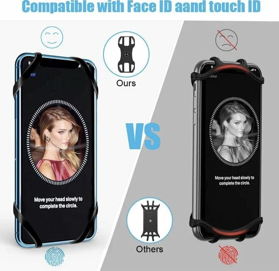 Merkloos Afneembare Mobiele Telefoon Houder Voor Op Je Fiets | Geschikt Voor Elk Toestel |Afneembaar | Houder Telefoon | Extra Stevig | Smartphone Houder | Stuur Houder | 360 Graden Draaibaar | Motor | Racefiets | Zwart 6 Merkloos Afneembare Mobiele Telefoon Houder Voor Op Je Fiets | Geschikt Voor Elk Toestel |Afneembaar | Houder Telefoon | Extra Stevig | Smartphone Houder | Stuur Houder | 360 Graden Draaibaar | Motor | Racefiets | Zwart - Afbeelding 6