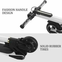 Technozom Techno LITE - Elektrische Step - Super Lichtgewicht - 23 Km/u - 3 Rijstanden - Opvouwbaar - Met LED Verlichting Voor & Achter - Zwart -Windgoo Shop 550x536 1