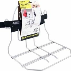 Steco Monkey Mee Bagagerekje Zilver