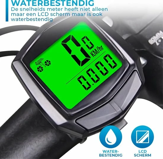 Indexr Kilometerteller Fiets - Waterdicht En Bedraad - Snelheidsmeter - Fietscomputer - Fiets Accessoires - Mountainbike Accesoires 4 Indexr Kilometerteller Fiets - Waterdicht En Bedraad - Snelheidsmeter - Fietscomputer - Fiets Accessoires - Mountainbike Accesoires - Afbeelding 4