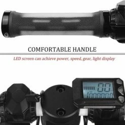 Technozom Techno LITE - Elektrische Step - Super Lichtgewicht - 23 Km/u - 3 Rijstanden - Opvouwbaar - Met LED Verlichting Voor & Achter - Zwart -Windgoo Shop 550x540 2