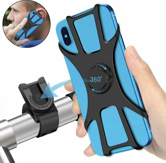 Merkloos Afneembare Mobiele Telefoon Houder Voor Op Je Fiets | Geschikt Voor Elk Toestel |Afneembaar | Houder Telefoon | Extra Stevig | Smartphone Houder | Stuur Houder | 360 Graden Draaibaar | Motor | Racefiets | Zwart 1 Merkloos Afneembare Mobiele Telefoon Houder Voor Op Je Fiets | Geschikt Voor Elk Toestel |Afneembaar | Houder Telefoon | Extra Stevig | Smartphone Houder | Stuur Houder | 360 Graden Draaibaar | Motor | Racefiets | Zwart
