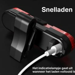 Transnect® – Fietsverlichting LED Set - 4 Lichtstanden – USB Oplaadbaar - Draagbaar – Waterdicht -Windgoo Shop 550x544 14