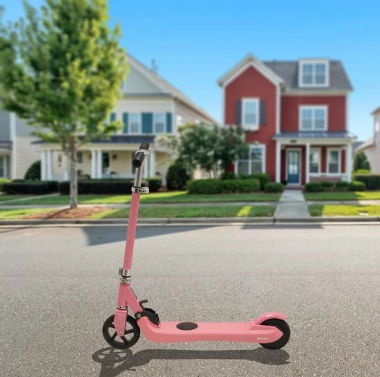 Denver Elektrische Step Kinderen 12km/u - 6km Bereik - Kinderstep Inklapbaar - 5" Wielen - SCK5310 - Roze 4 Denver Elektrische Step Kinderen 12km/u - 6km Bereik - Kinderstep Inklapbaar - 5" Wielen - SCK5310 - Roze - Afbeelding 4