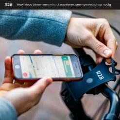 R2B Telefoonhouder Fiets Met 360 Graden Rotatie - Gsm Houder - Accessoires - Model "Rotterdam" -Windgoo Shop 550x547 18